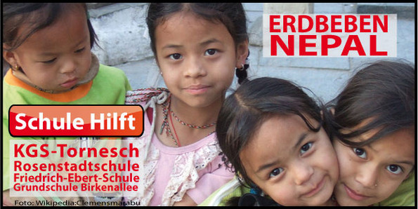 Schulen helfen Nepal