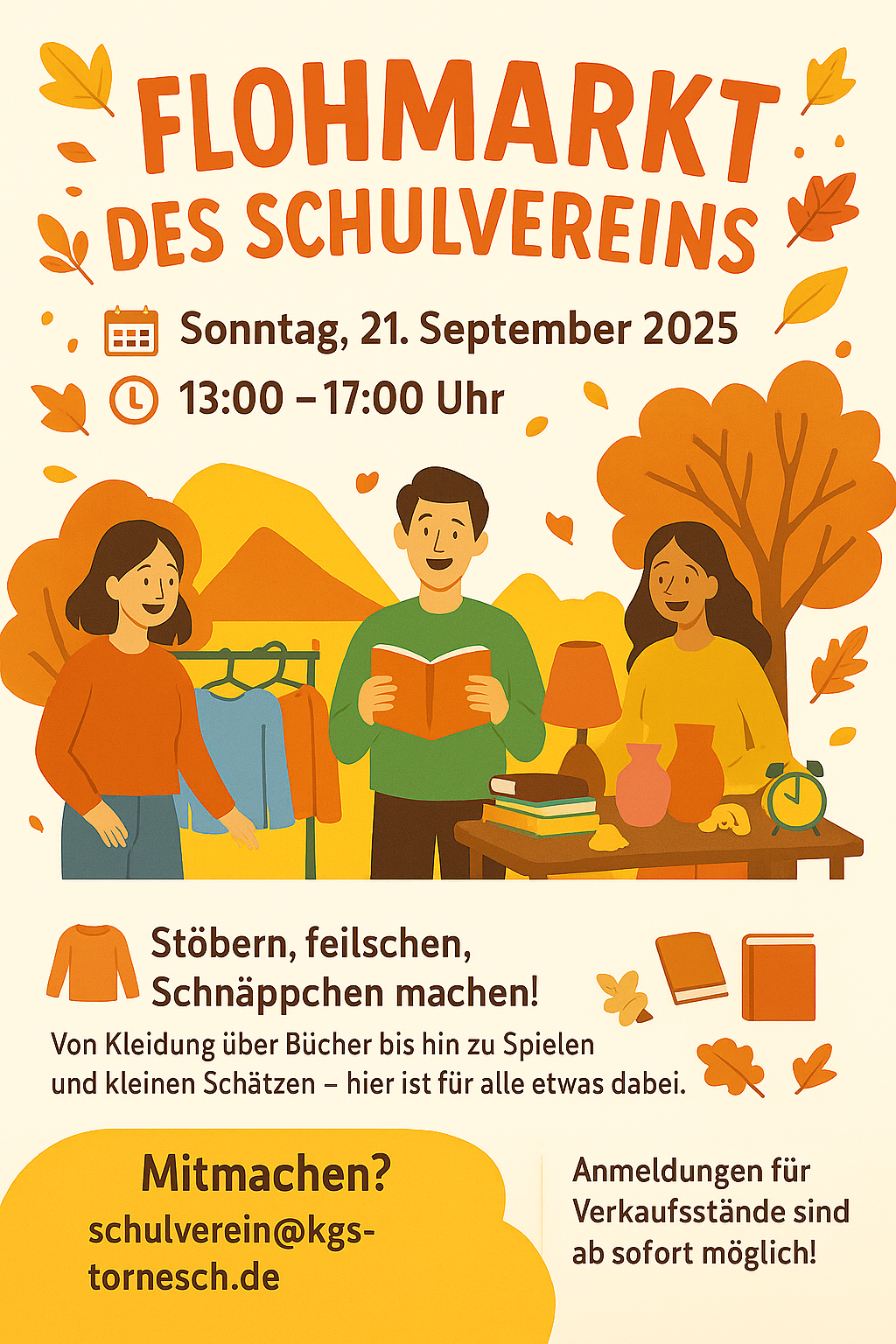 Flohmarkt 21.9.25